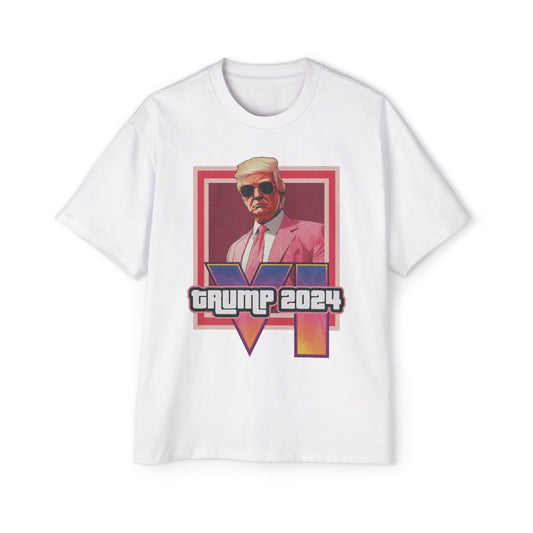 Trump GTA VI Edition - OVERSIZED Tee - TRUMP 2024